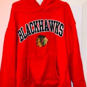 Chicago Blackhawks hoodie size 8 youth